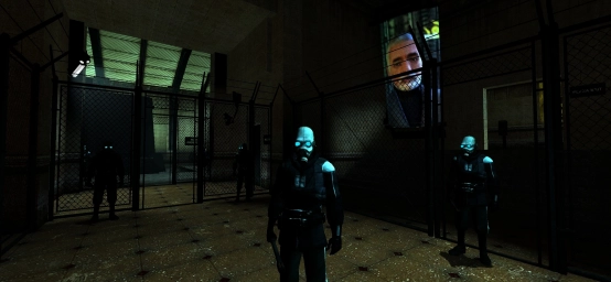 Скриншот из игры half life 2,начало