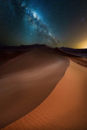 Чарующий Млечный Путь над пустыней Сахара