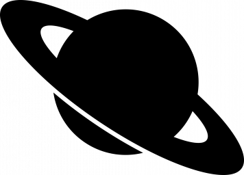 Иконка Сатурн Сатурна на прозрачном фоне