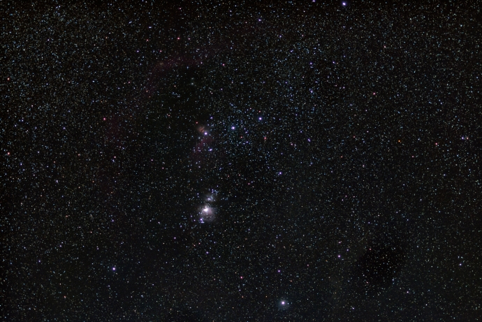 Первая Астрофотография на астротрекер АТ-1
