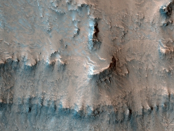 Снимки поверхности Марса, сделанные орбитальным аппаратом «ExoMars». 3