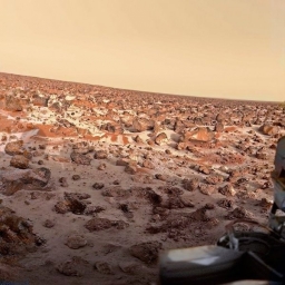 Снимок Марса от аппарата Viking 2, 1975 год