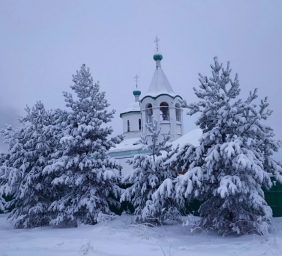 Вологодская область, г харовск. Церковь Серафима Саровского.