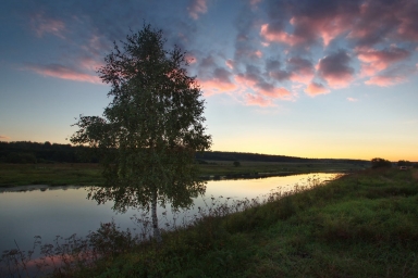 Вечер на реке Автор фото: Юрий Кольцов