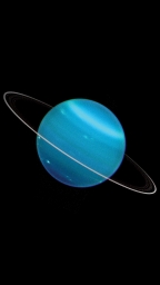 Планета Уран в инфракрасном диапазоне