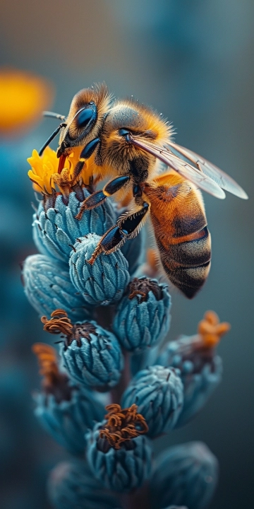 Пчела нейросетью midjourney 1
