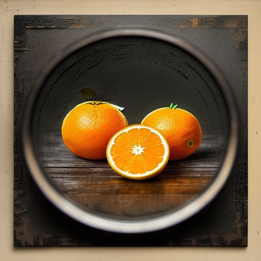 Апельсины и лимоны, красиво (нейросеть)