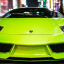 Обои «Электрик и экзотика: притягивающие внимание неоново-зеленые обои Lamborghini Gallardo»