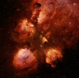 NGC 6334 — эмиссионная туманность и область звездообразования, которая находится в созвездии Скорпион
