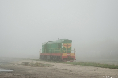 Поезд, зеленый, ЧМЭ3-2753