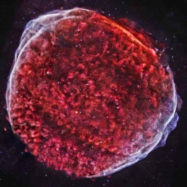 Остатки от вспышек сверхновых, снимки рентгеновского телескопа Чандра, фото 8