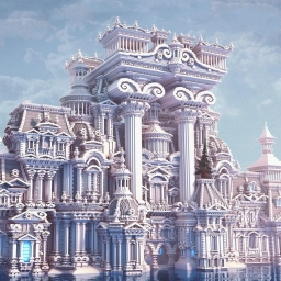 Божественный храм, майнкрафт