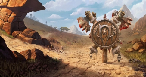 Щит и меч, игра Warcraft ARTS game
