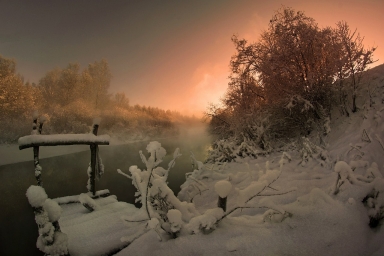 «Январский рассвет» Фото: Петр Косых