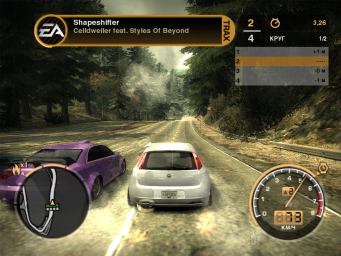 Компьютерная игра серии Need for Speed в жанре аркадной автогонки