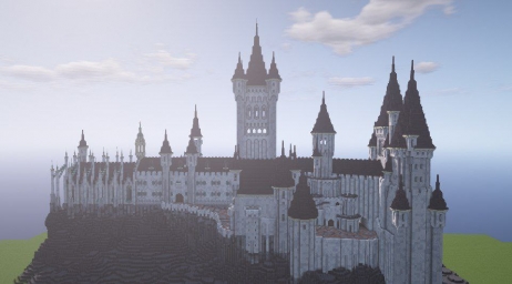 Замок, игра Майнкрафт Minecraft