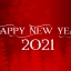 Новый год 2021, надпись на англ языке: Happy New Year