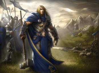 Паладин, арт изображение, варкрафт, Warcraft art games