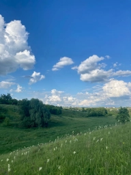 Верхопенье, Белгородская область, фото, облака