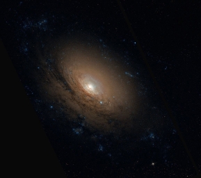 NGC 3169 — спиральная галактика (Sa) в созвездии Секстант
