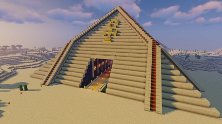 Оцените пирамиду в майнике, Майнкрафт Minecraft