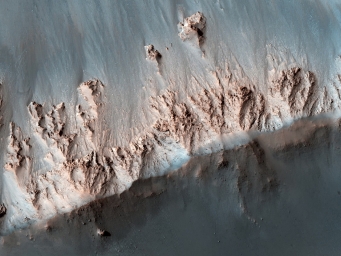 Снимки поверхности Марса, сделанные орбитальным аппаратом «ExoMars». 2