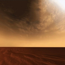 Пасмурный день на Марсе от Curiosity