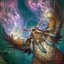 Друид, арт по игре варкрафт, arts Warcraft