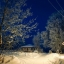 Красота в России, зима, снежно