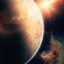 Solar System by Боголюбов арт | красивые арты обложки планет Солнечной системы
