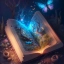 Книга, бабочка, волшебство, фантазия