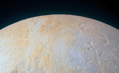 Cеверный полюс Плутона