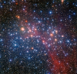 Звездный кластер в NGC 3532 (очень высокое разрешение)