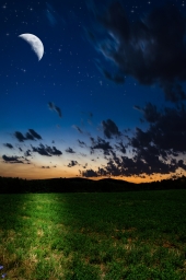 sky_fields_crescent_night_moon_clouds_543370_2000x3020