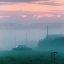 Россия; Туман утренний; Жигули в тумане