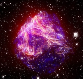 Остатки от вспышек сверхновых, снимки рентгеновского телескопа Чандра, фото 7