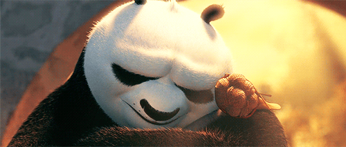 Кунг-фу панда, анимация gif