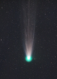 Свежий снимок кометы Леонарда, 2021 21 декабря