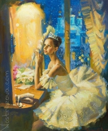 Балерина, рисунок, очень красиво