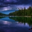 Фото природы, супер арт, красиво, ночь, вечер, озеро