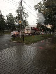Дождь в Жуковском, лето 2022 года, фотография
