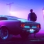 HD обои: 1920x1081 px 1967 Mustang Fastback car Drive neon Retrowave synthwave vehicle Art Skyline HD Art скачать бесплатно