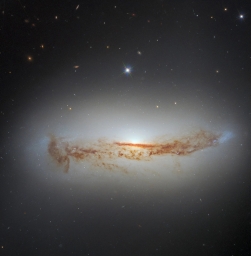 NGC 7172  Спиральная галактика класса Sa