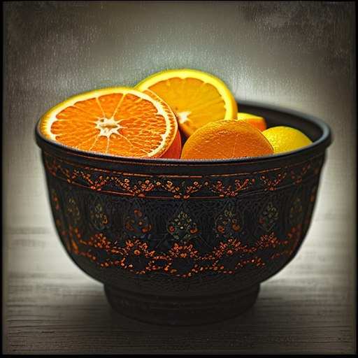 Апельсины и лимоны, красиво (нейросеть) 1