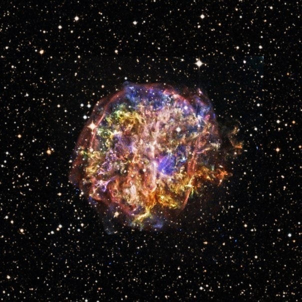 Остатки от вспышек сверхновых, снимки рентгеновского телескопа Чандра, фото 6