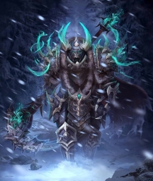 Страшное чудище, Warcraft Art, холодной стихии