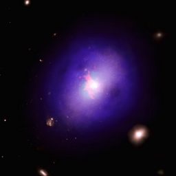 Подборка фотографий, сделанных космическим телескопом «Чандра». Скопление галактик Abell 2597