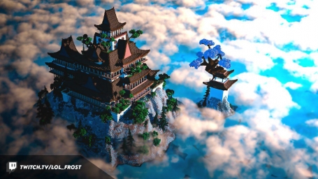 Храм in game Minecraft