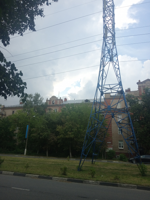 Мрачная архитектуру я нашёл встретил в городе Жуковском вот фотографии