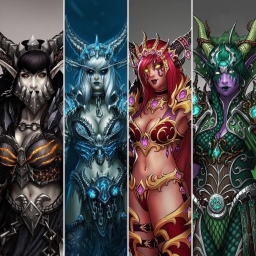 Warcraft Art pictures girl
